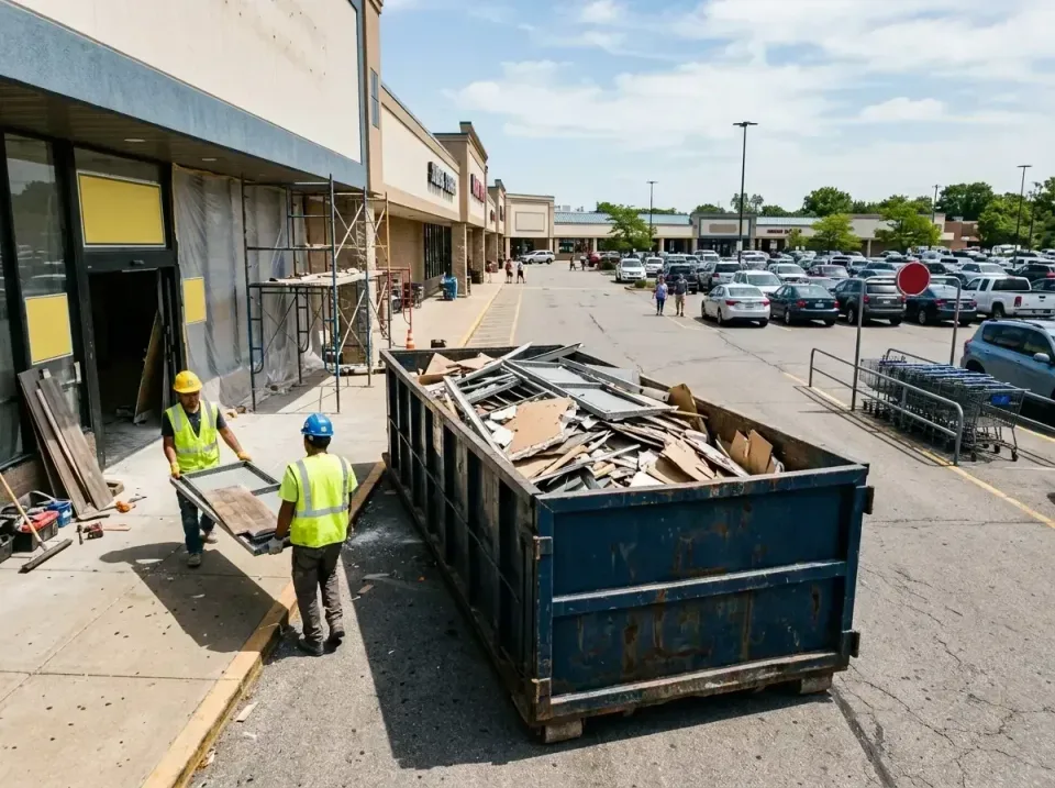 retail-store-renovation-debris-003 — frequently asked questions, Roll-off Dumpster Rentals in Bastrop, TX